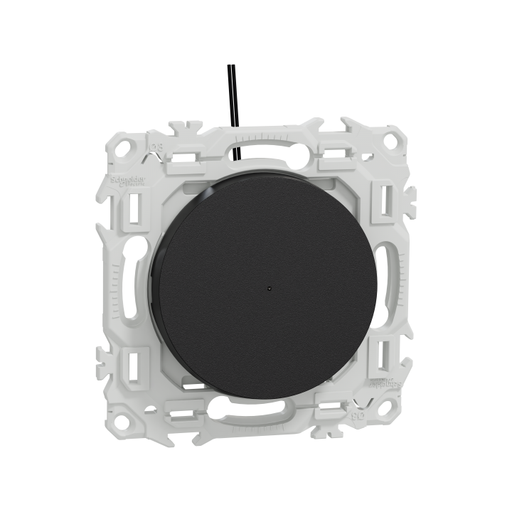 Odace VV poussoir lumineux noir