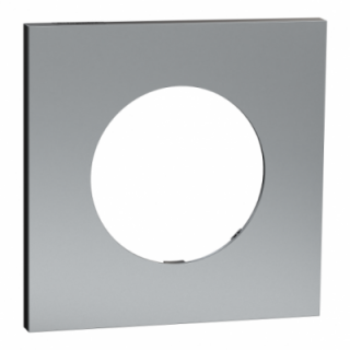 Odace M. plaque 1 poste titane noir