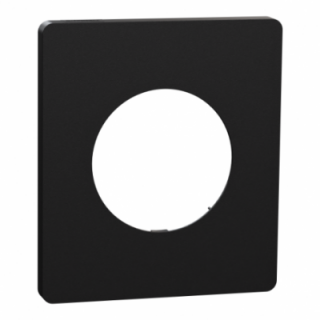 Odace Archi. plaque 1 poste noir