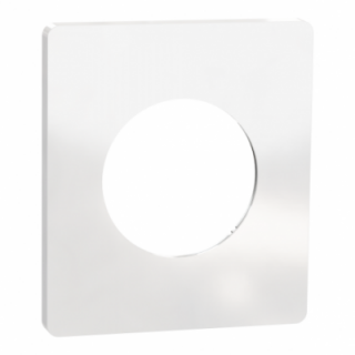 Odace Archi. plaque 1 poste blanc ém