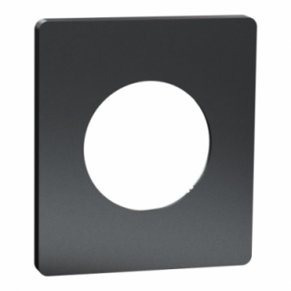 Odace Archi. plaque 1 poste perle noire
