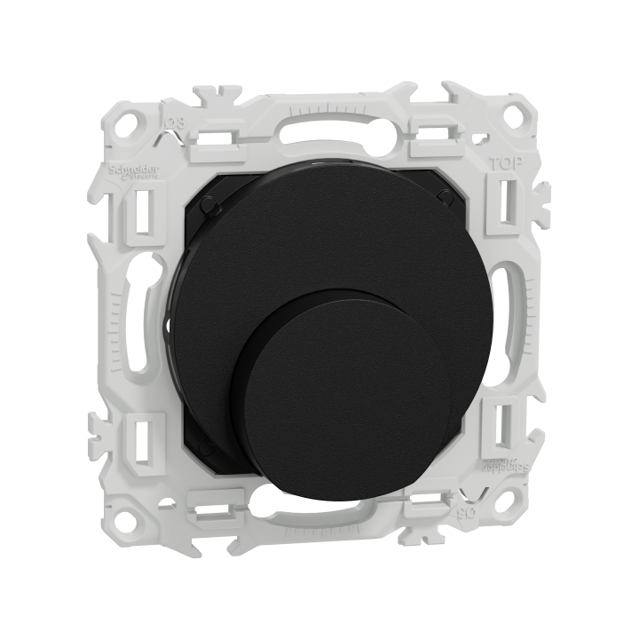 Odace sortie de câble 6 à 12 mm2 noir