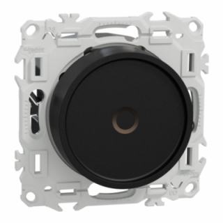 Odace variateur lumière 200W LED noir