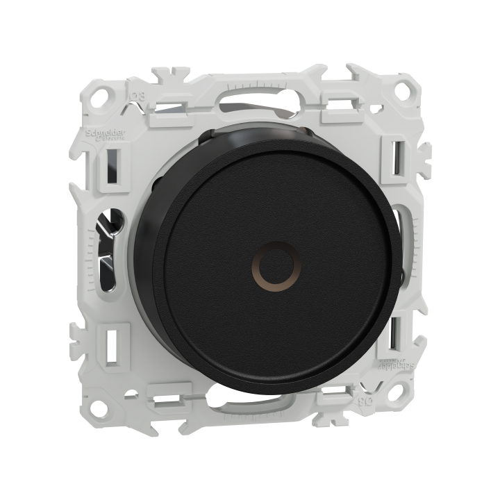 Odace variateur lumière 200W LED noir