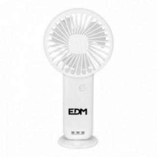 VENTILATEUR À MAIN AVEC BASE AMOVIBLE ET SUPPORT POUR SMARTP
