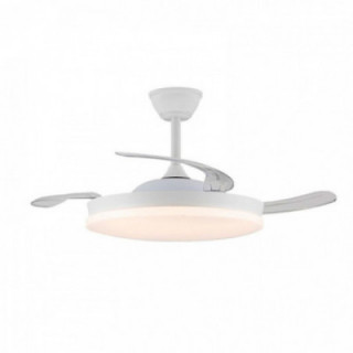 VENTILATEUR DE PLAFOND LED 3CCT PALETTES RÉTRACTABLES STARS