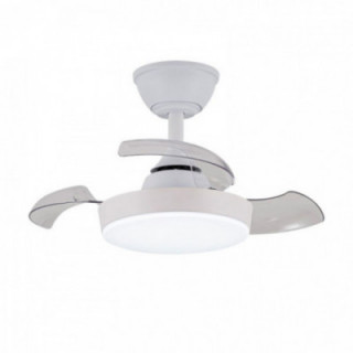 VENTILATEUR DE PLAFOND LED 3CCT PALETTES RÉTRACTABLES HORNET