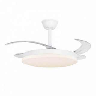 VENTILATEUR DE PLAFOND LED MILKY L EVO SMART DC 72W 7920 lm