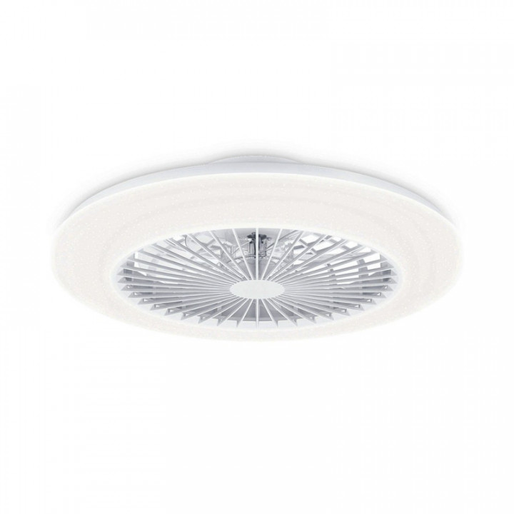 VENTILATEUR DE PLAFOND, LED 3 CCT, MOTEUR DC 25 W + LED 60 W