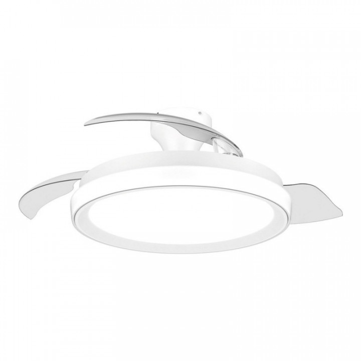 VENTILATEUR DE PLAFOND À PALES RÉTRACTABLES, LED 3 CCT, DC 2