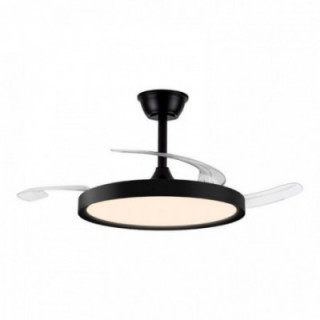 VENTILATEUR DE PLAFOND À LED 3CCT AVEC PALES RÉTRACTABLES, P