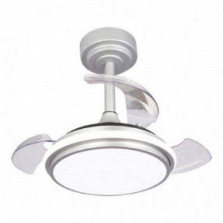VENTILATEUR DE PLAFOND LED 3CCT PALES RÉTRACTABLES ANTILA MI