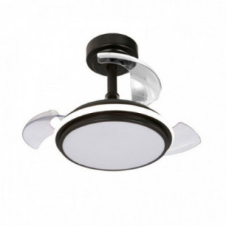 VENTILATEUR DE PLAFOND LED 3CCT PALES RÉTRACTABLES ANTILA MI