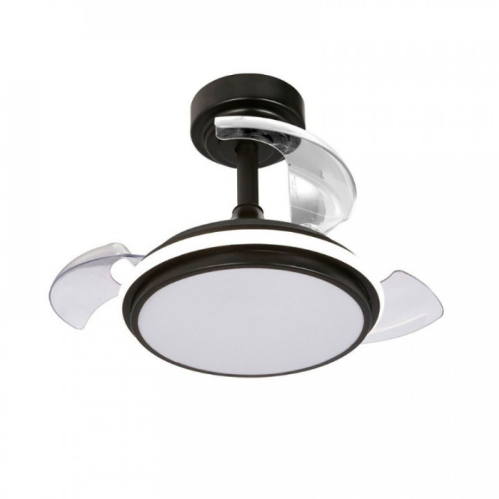 VENTILATEUR DE PLAFOND LED 3CCT PALES RÉTRACTABLES ANTILA MI