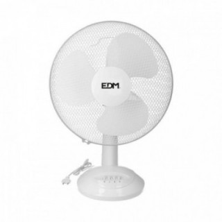 VENTILATEUR DE TABLE BLANC: 35W, 53,4 dB, PALMES: Ø30 x 48 c
