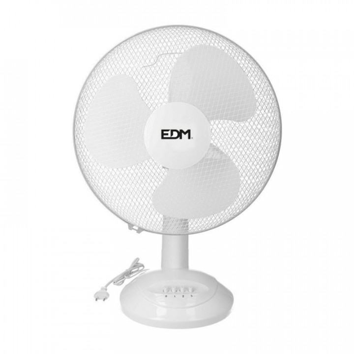 VENTILATEUR DE TABLE BLANC: 45W, 54,14 dB, PALES: Ø40 x 61 c