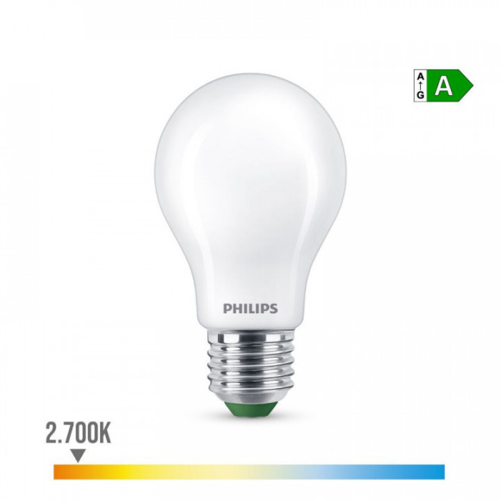 AMPOULE LED CLASSIQUE 4W 840Im E27 2700K ULTRA EFFICACE. PHI