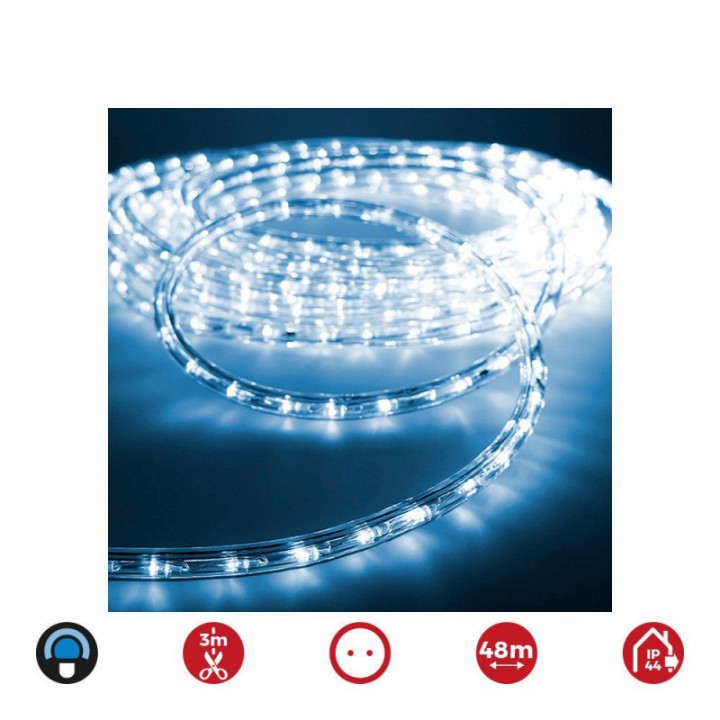 TUBE FLEXIBLE LED MULTIFONCTION 2 VOIES 48m.IP44 36 LEDS/m B