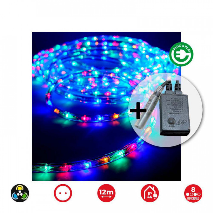 KIT FLEXILED 12m MULTIFONCTION MULTICOULEUR EDM