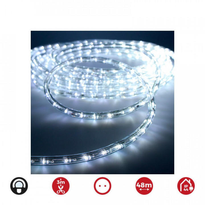 TUBO LED FLEXILED 2 VIAS MULTIFUNÇÕES 48m.36 LEDS/m IP44 BRA