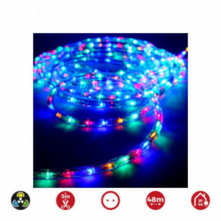 TUBE FLEXILUX LED 2 VOIES MULTIFONCTION 48m. 36 LEDS/m IP44
