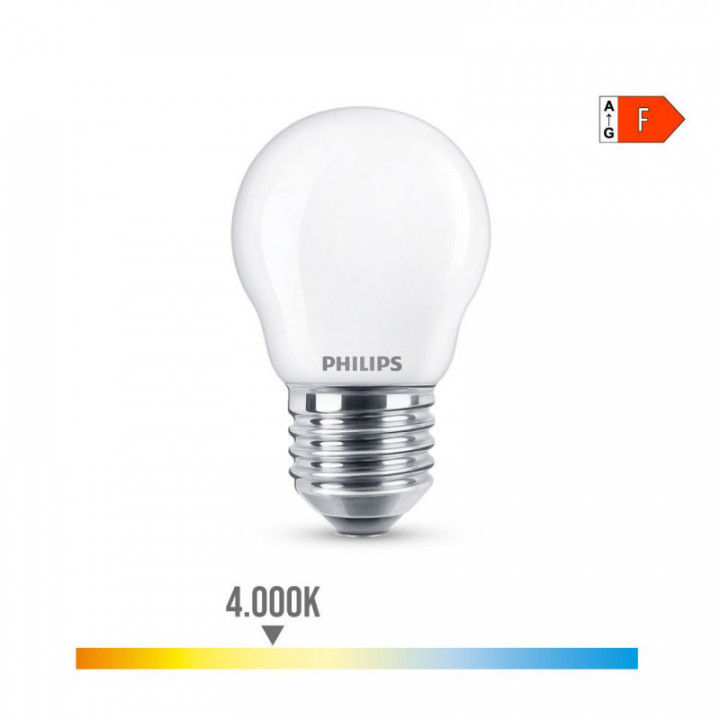 AMPOULE LED SPHÉRIQUE E27 4.3W 470lm 4000K LUMIÈRE DU JOUR Ø
