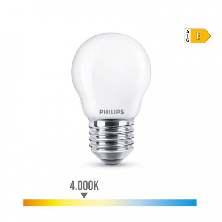 AMPOULE LED SPHÉRIQUE E27 6.5W 806lm 4000K LUMIÈRE DU JOUR Ø