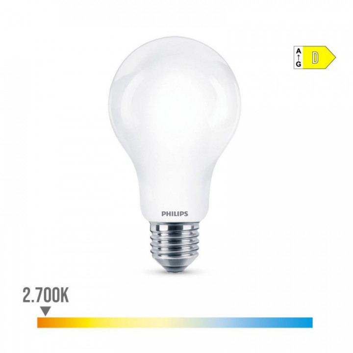 AMPOULE LED STANDARD E27 13W 2000lm 2700K LUMIÈRE CHAUDE Ø7x