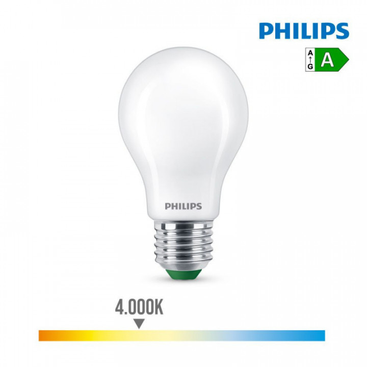 AMPOULE LED CLASSIQUE 4W 840Im E27 4000K Ø6x10,4 cm ULTRA EF