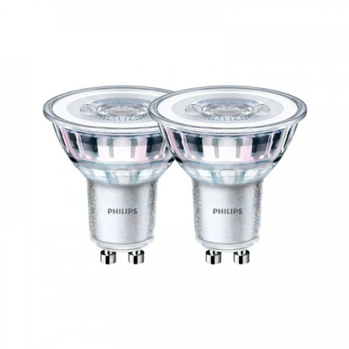 AMPOULE LED GU10 4,6 W 355 lm 4000 K LUMIÈRE DU JOUR, 2 unit