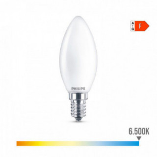 AMPOULE BOUGIE LED E14 4,3W 470lm 6500K LUMIÈRE FROIDE Ø3,5x