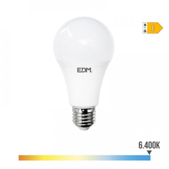 AMPOULE LED STANDARD E27 24W 2700lm 6400K LUMIÈRE FROIDE Ø7x