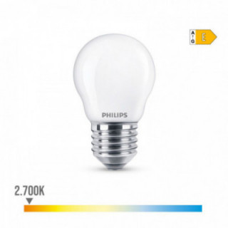 AMPOULE LED SPHÉRIQUE E27 6.5W 806lm 2700K LUMIÈRE CHAUDE Ø4