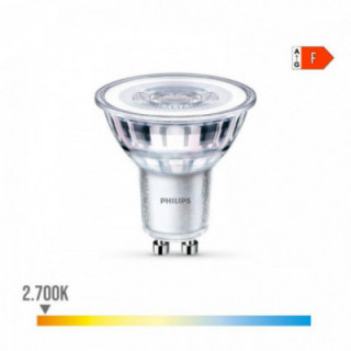 AMPOULE LED GU10 4.6W 390lm 2700K LUMIÈRE CHAUDE Ø5x5.4cm PH