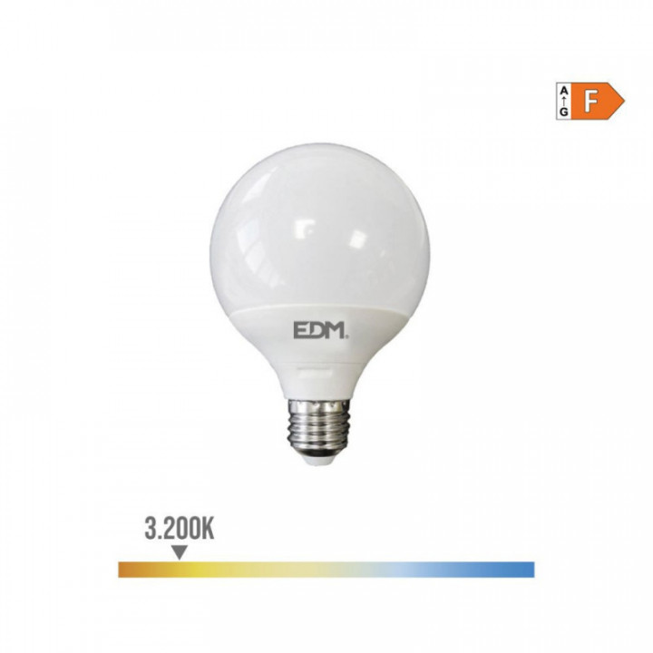 AMPOULE GLOBE LED Ø125x160mm E27 15W 1521lm 3200K LUMIÈRE CH