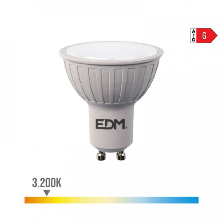 AMPOULE DEL DICROÏQUE GU10 RÉGLABLE 6 W 500 lm 3200 K LUMIÈR