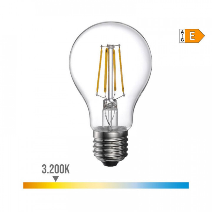 AMPOULE STANDARD AVEC FILAMENT LED E27 4W 500lm 3200K LUMIÈR
