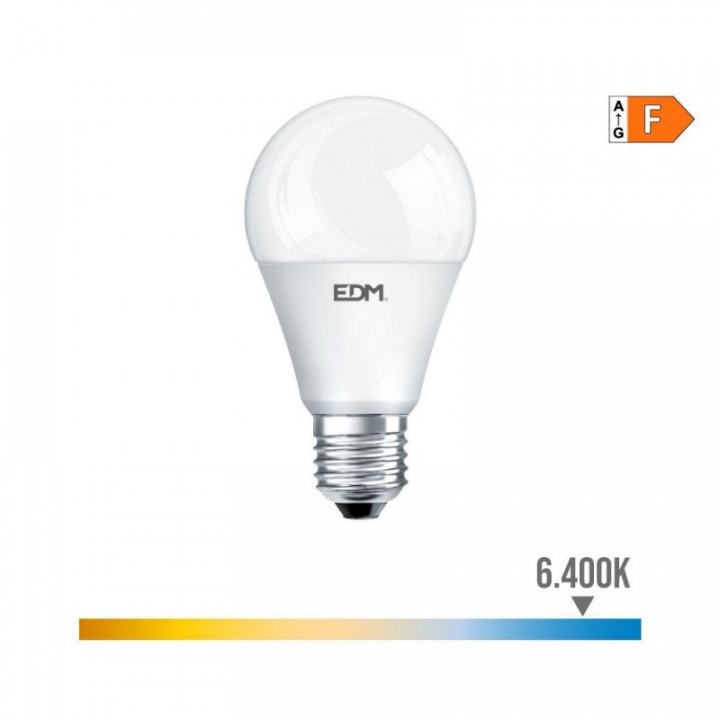AMPOULE LED STANDARD E27 15W 1521lm 6400K LUMIÈRE FROIDE Ø6x