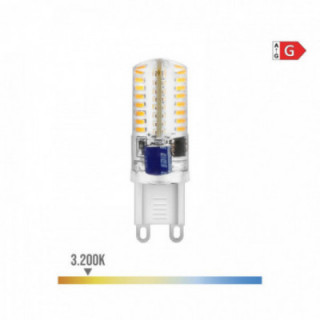 AMPOULE LED G9 SILICONE 2.5W 170lm 3200K LUMIÈRE CHAUDE Ø15x