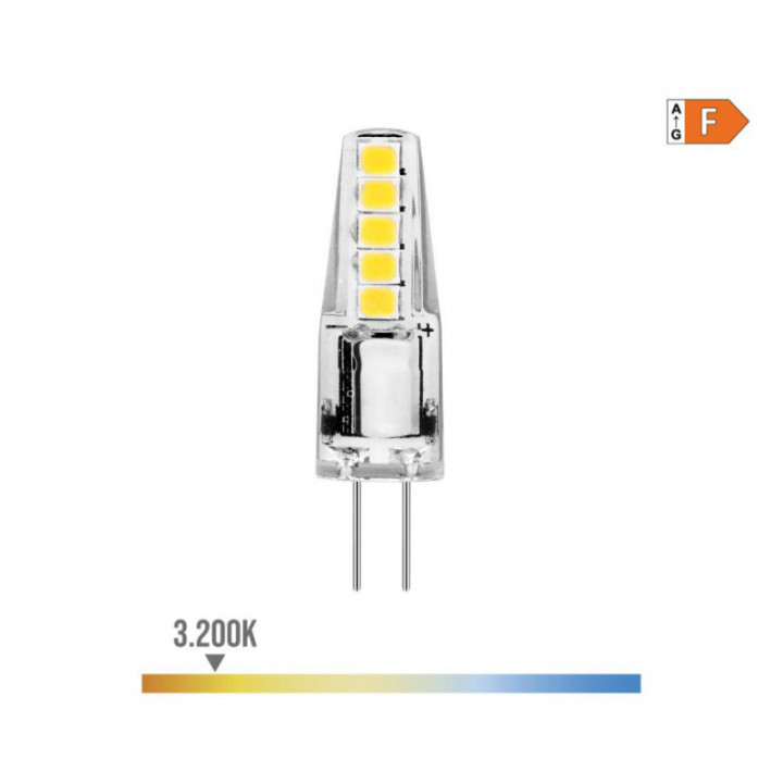 AMPOULE SILICONE BI-PIN LED G4 12V 2W 180lm 3200K LUMIÈRE CH