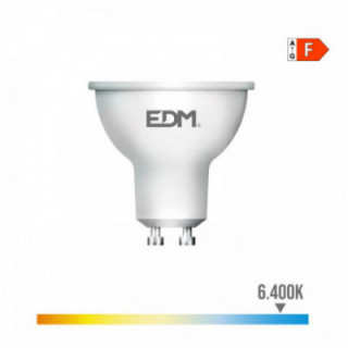 AMPOULE DICHROÏQUE LED GU10 7W 600lm 6400K LUMIÈRE FROIDE 12