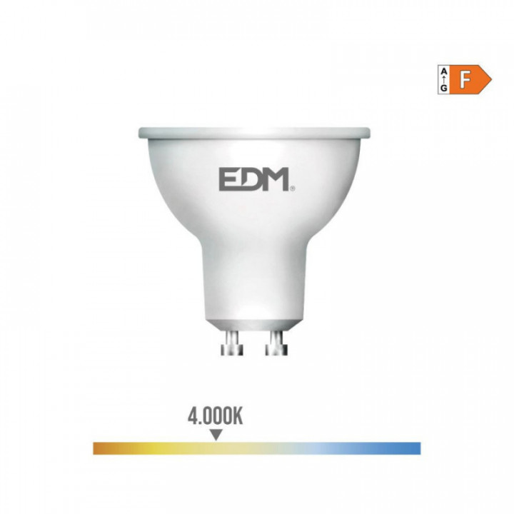 AMPOULE DICHROÏQUE LED GU10 5W 450lm 4000K LUMIÈRE DU JOUR Ø