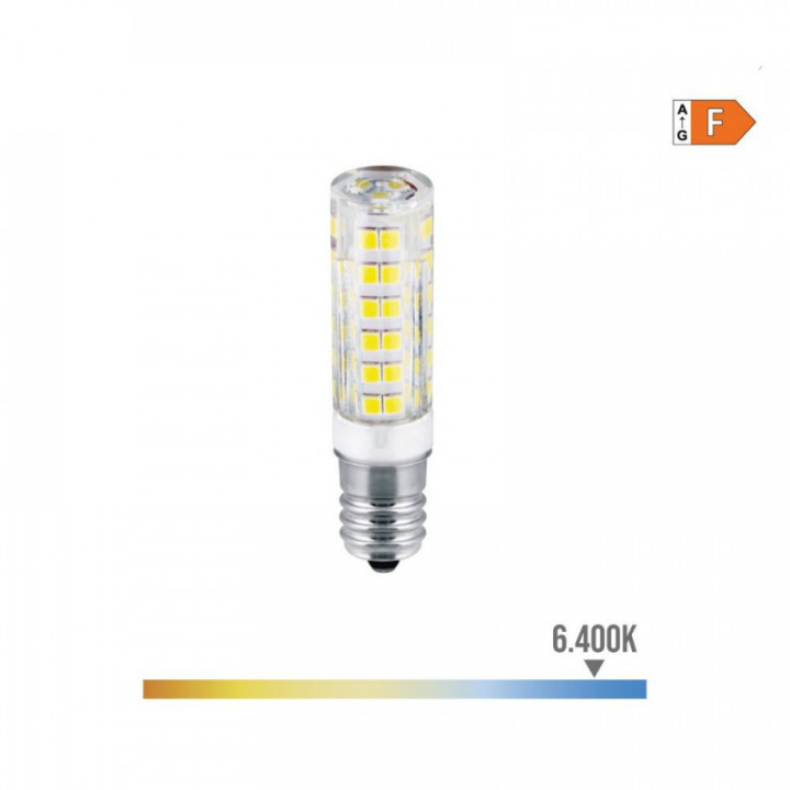 AMPOULE LED TUBULAIRE E14 4.5W 450lm 6400K LUMIÈRE FROIDE Ø1