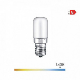 AMPOULE TUBULAIRE LED E14 1.8W 130lm 6400K LUMIÈRE FROIDE Ø1