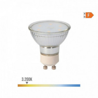 AMPOULE VERRE DICHROÏQUE LED GU10 5W 400lm 3200K LUMIÈRE CHA
