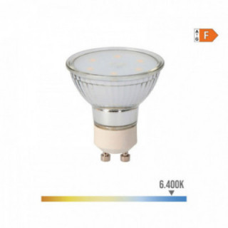 AMPOULE VERRE DICHROÏQUE LED GU10 5W 400lm 6400K LUMIÈRE FRO