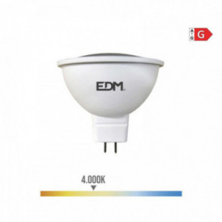 AMPOULE DICHROÏQUE LED MR16 (GU5.3) 5W 12V 450lm 4000K LUMIÈ