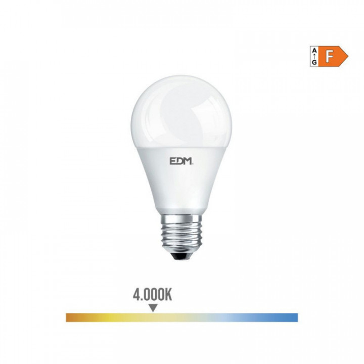 AMPOULE LED STANDARD E27 15W 1521m 4000K LUMIÈRE DU JOUR Ø6x