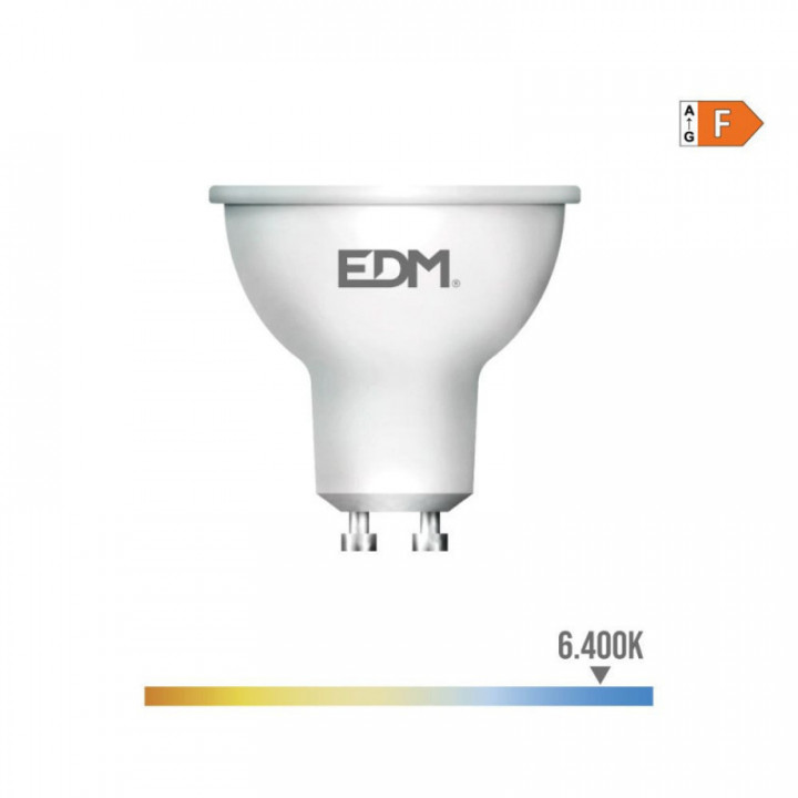 AMPOULE DEL DICROÏQUE GU10 8 W 710 lm 6400 K LUMIÈRE FROIDE