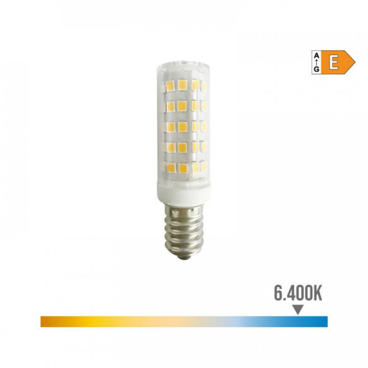 AMPOULE LED TUBULAIRE E14 6,5W 800lm 6.400K LUMIÈRE FROIDE.